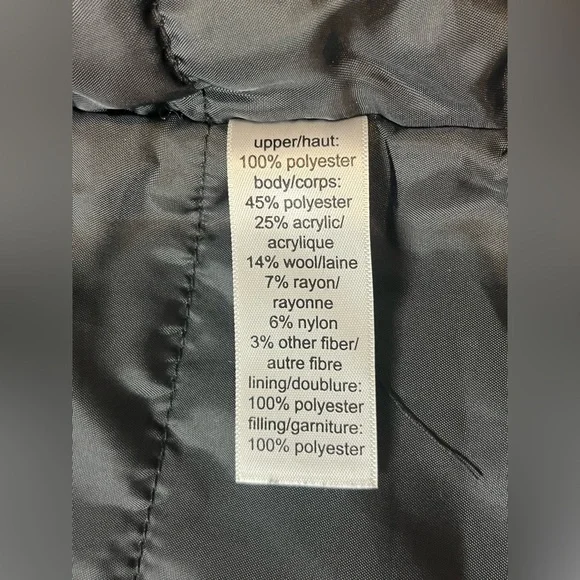 Maurices Women’s Black and White Plaid Quilted Vest with Pockets Size Large - Picture 11 of 15